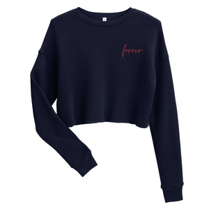Forevr. Cropped Crew (Navy)