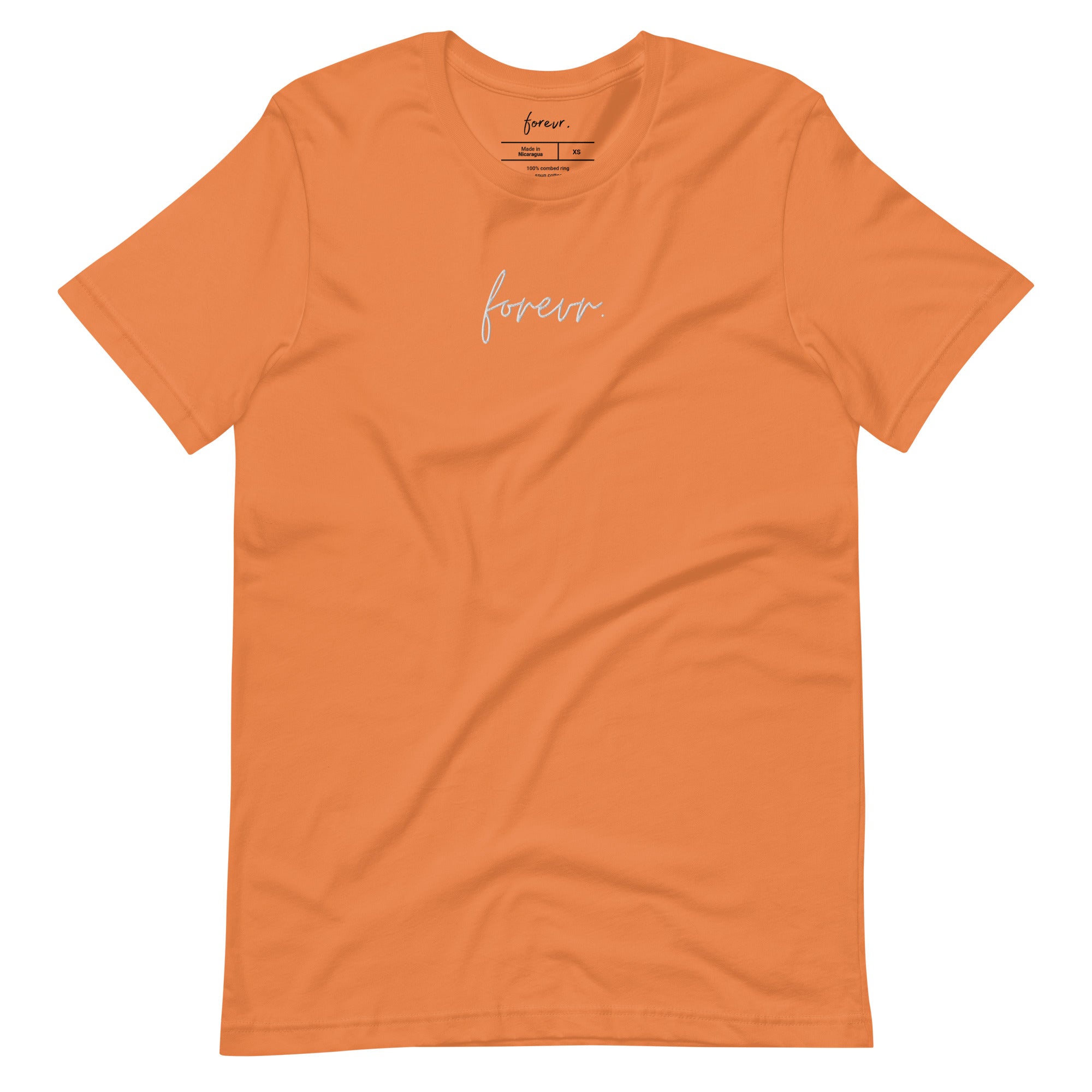Forevr. Evr Tee (Orange/Teal)